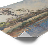 Affiche d'un ruisseau à Wilmington NC (Coin)