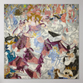 Affiche dynamique de Gino Severini Hiéroglyphes Im (Devant)