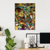 Affiche E-Bent (Bureau à domicile)