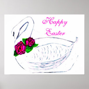 Affiche EASTER SWAN