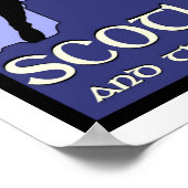 Affiche écossaise des Highlands (Coin)