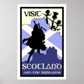 Affiche écossaise des Highlands (Devant)