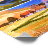 Affiche écossaise des Highlands (Coin)