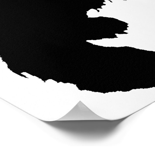 Affiche écossaise Terrier (Coin)