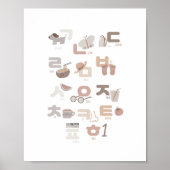 Affiche éducative en coréen neutre (Devant)