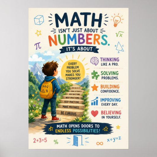 Affiche Éducative Inspirante pour Enfants (Devant)