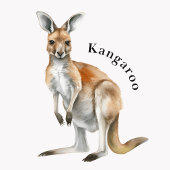 Affiche éducative sur les animaux australiens