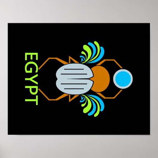 affiche EGYPT SCARAB (Devant)