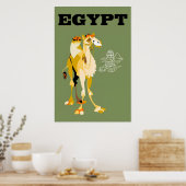 Affiche Égypte (Cuisine)