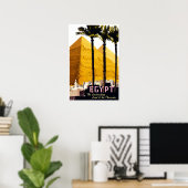 Affiche Égypte (Bureau à domicile)