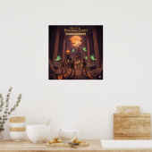 affiche égyptienne d'Halloween (Cuisine)