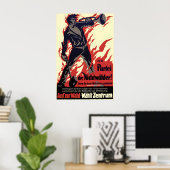 Affiche électorale allemande Zentrum Les non-élect (Bureau à domicile)