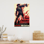 Affiche électorale allemande Zentrum Les non-élect (Cuisine)