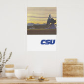Affiche électorale CSU Erdfunkstation Raisting (Cuisine)