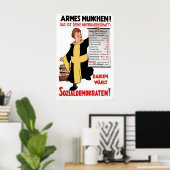 Affiche électorale des années 1920 Parti travailli (Bureau à domicile)