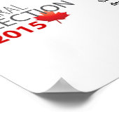 Affiche électorale du Canada 2015 (Coin)