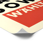 Affiche électorale du KPD À bas les fauteurs de gu (Coin)