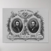 Affiche électorale Grant et Colfax (Devant)