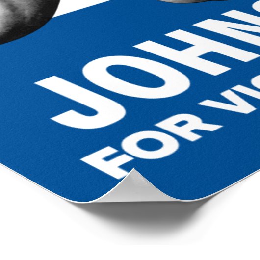 Affiche Électorale Kennedy Et Johnson 1960 (Coin)