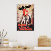 Affiche électorale RDA LDPD Reconstruire ! Votez l (Cuisine)