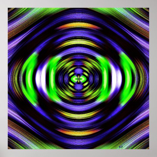 Affiche électrique de mouche (Devant)