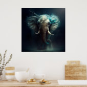 Affiche Elephan (Cuisine)