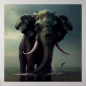 Affiche Elephan (Devant)