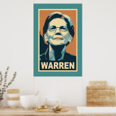 Affiche Elizabeth Warren (Cuisine)