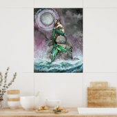 Affiche Emerald Mermaid Imprimer par Molly Harriso (Cuisine)