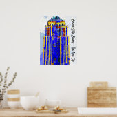 Affiche Empire State Building (Cuisine)