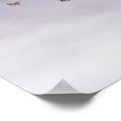 affiche en cascade papillon (Coin)