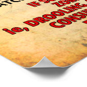 Affiche "EN COQUE DE ZOMBIE BITE" Angry Johnny (Coin)