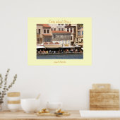 Affiche en Crète, Grèce (Cuisine)