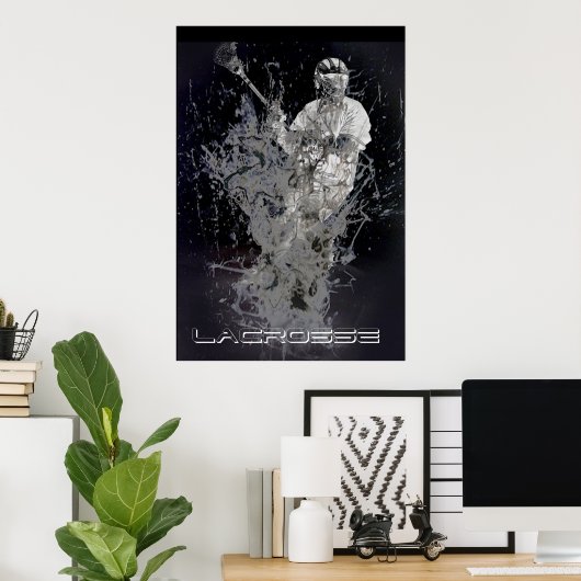 affiche en crosse (Bureau à domicile)