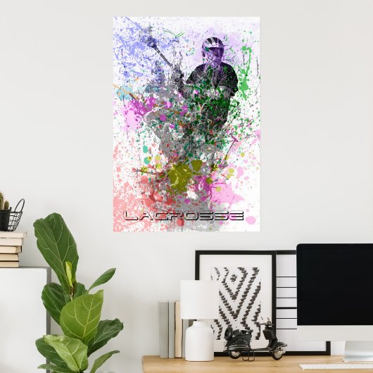 affiche en crosse (Bureau à domicile)