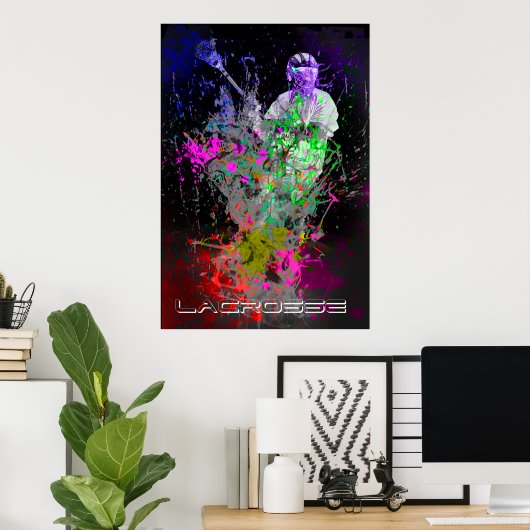 affiche en crosse (Bureau à domicile)