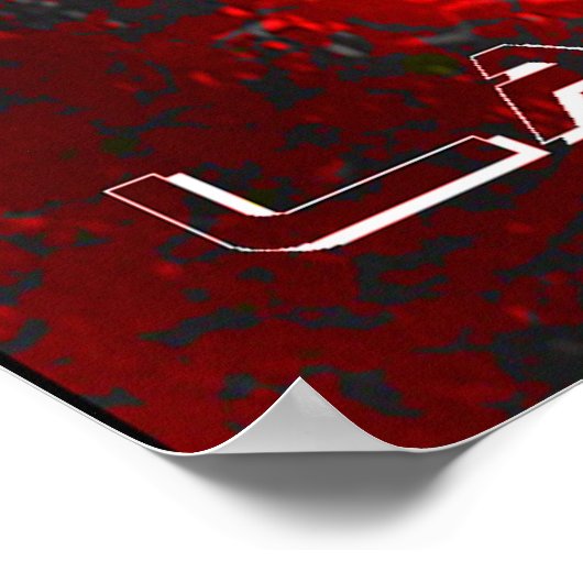 affiche en crosse (Coin)