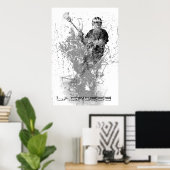 affiche en crosse (Bureau à domicile)