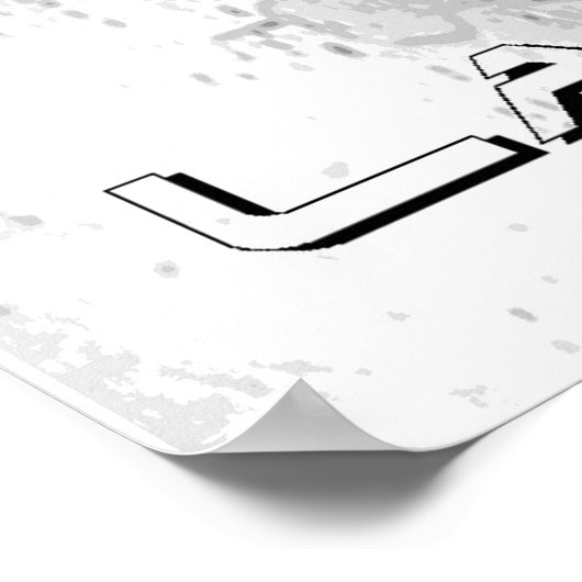 affiche en crosse (Coin)