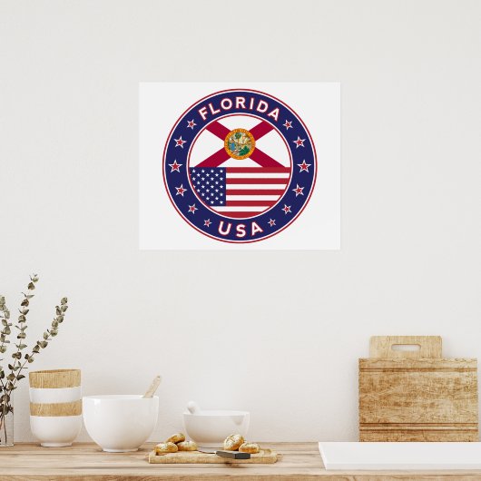 Affiche en Floride (Cuisine)