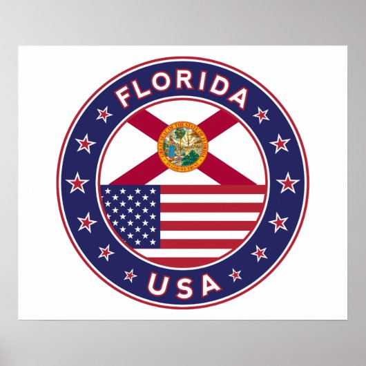 Affiche en Floride (Devant)