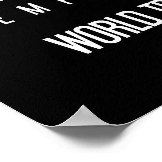 Affiche en noir et blanc de New York (Coin)