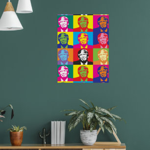Affiche en papier de Donald Trump Pop Art Value