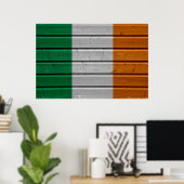 Affiche en plaine d'Irlande (Bureau à domicile)