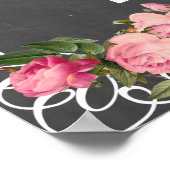 affiche en tableau, affiche en livre d'or mariage (Coin)