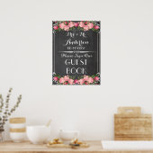 affiche en tableau, affiche en livre d'or mariage (Cuisine)