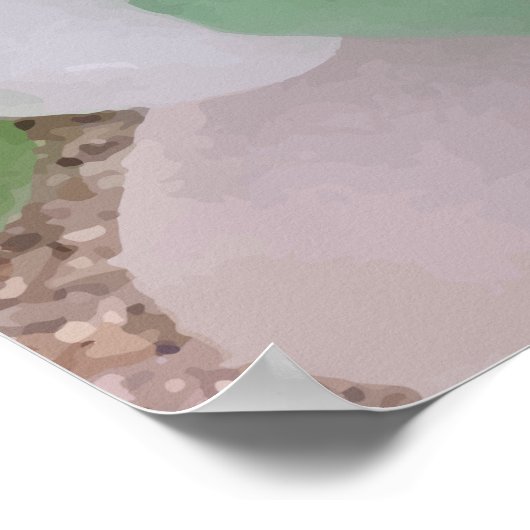 Affiche en verre de mer (Coin)