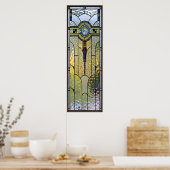 affiche en vitrail art déco | DE 8,99 (Cuisine)