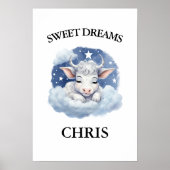 Affiche encadrée Sweet Dreams (Devant)