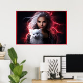 Affiche Enchanting Grace Poster (Thuiskantoor)